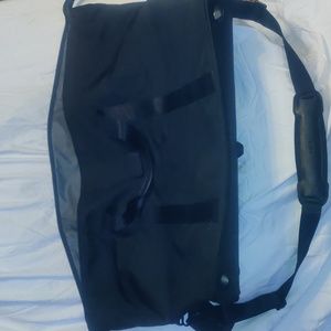 - Auth Tumi large ballistic nylon with leather detail duffel travel weeken…